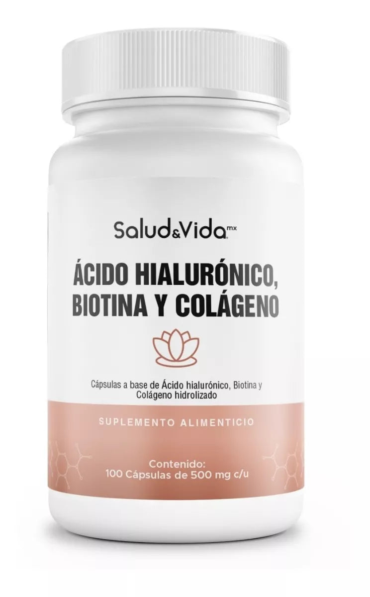 Ácido hialurónico, Biotina y colágeno